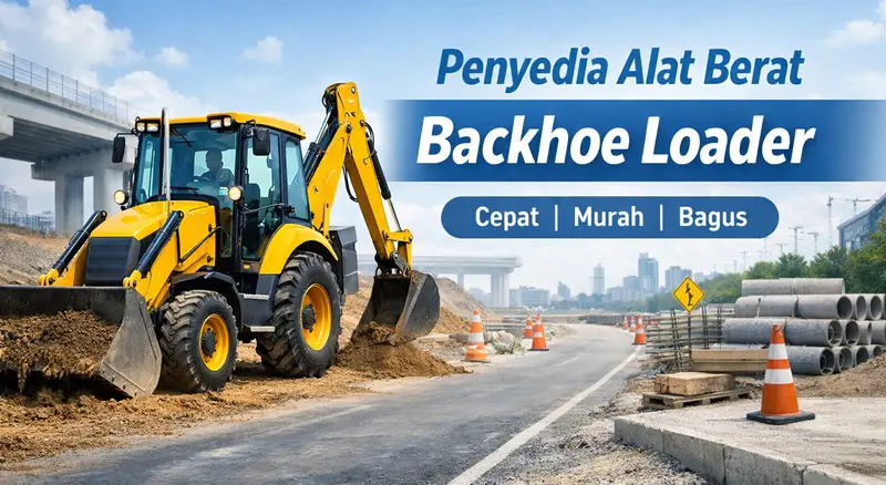 Penyedia Alat Berat Backhoe Loader