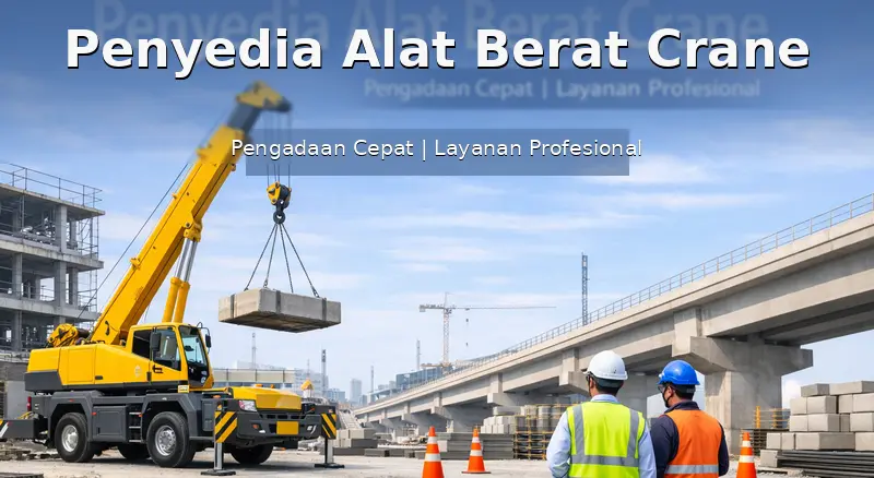 Penyedia Alat Berat Crane
