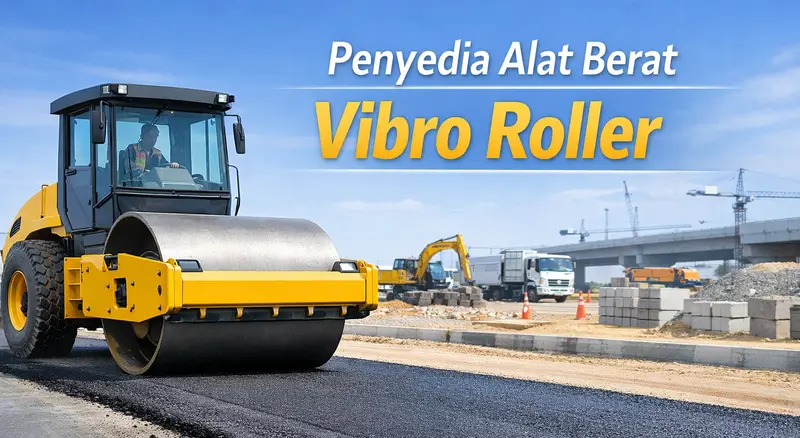 Penyedia Alat Berat Vibro Roller