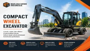Compact Wheel Excavator