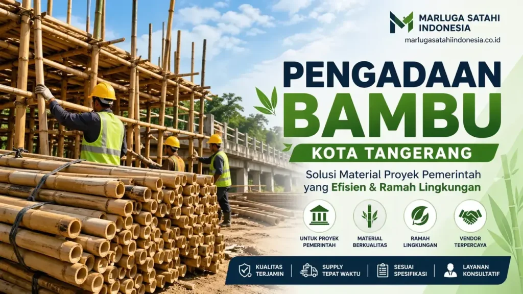 ilustrasi pengadaan bambu kota tangerang proyek pemerintah