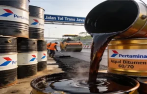 Aspal Pertamina Penyedia PT. marluga Satahi Indonesia