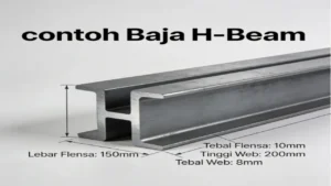 Baja H-Beam penyedia PT. Marluga satahi indonesia