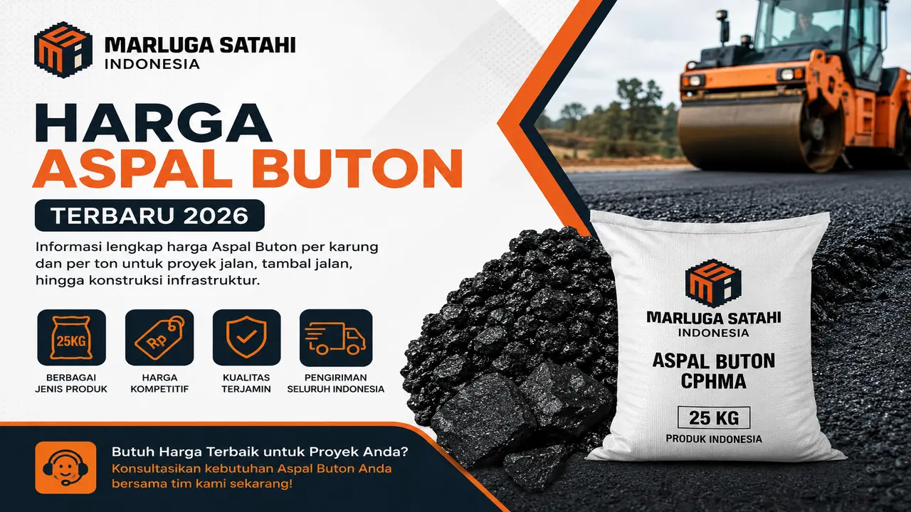 Harga Aspal Buton Penyedia PT Marluga Satahi Indonesia