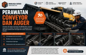 Perawatan Conveyor dan Auger Penyedia PT. Marluga Satahi Indonesia
