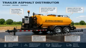 Trailer Asphalt Distributor dari PT .Marluga satahi indonesia