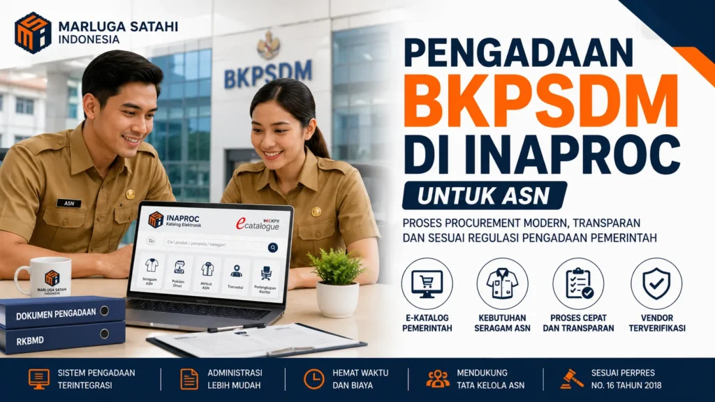 Pengadaan BKPSDM di Inaproc untuk kebutuhan ASN dan procurement pemerintah