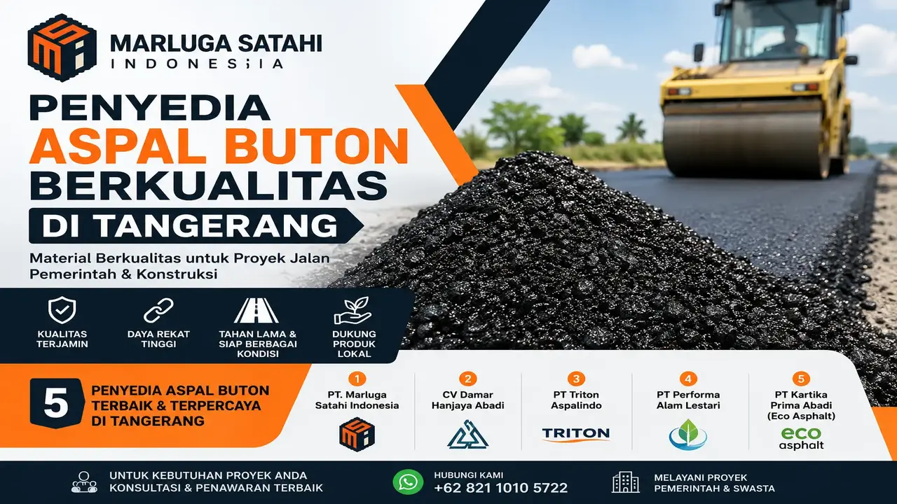 penyedia Aspal Buton berkualitas di Tangerang