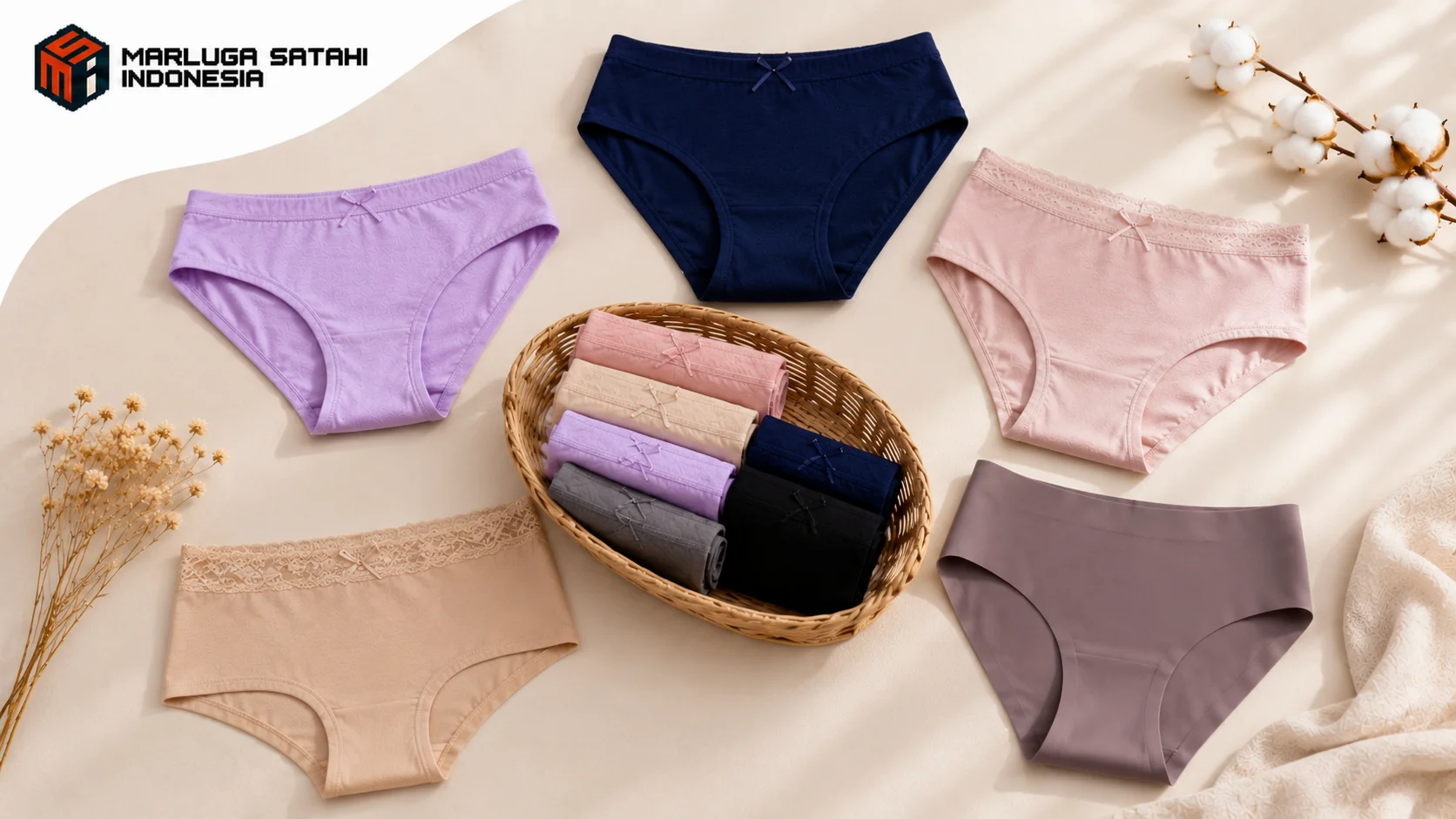Perbandingan model celana dalam perempuan untuk penggunaan sehari-hari dengan fokus pada fungsi dan kenyamanan.
