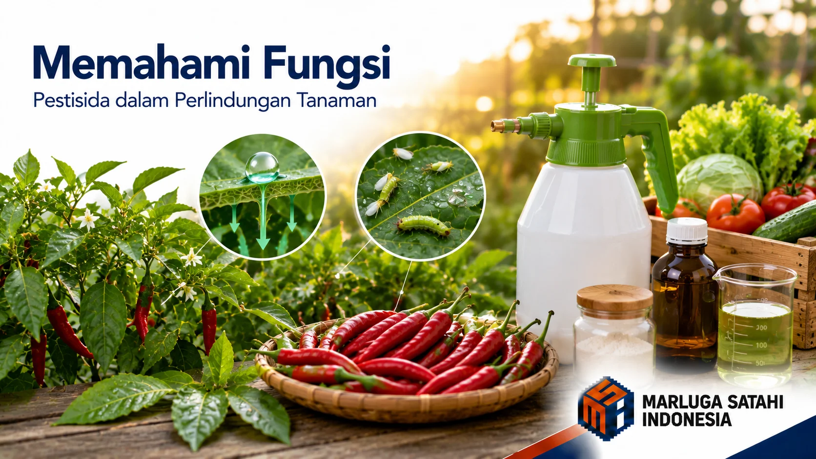 Pemahaman mengenai fungsi pestisida dalam mengendalikan organisme pengganggu tanaman untuk komoditas hortikultura.