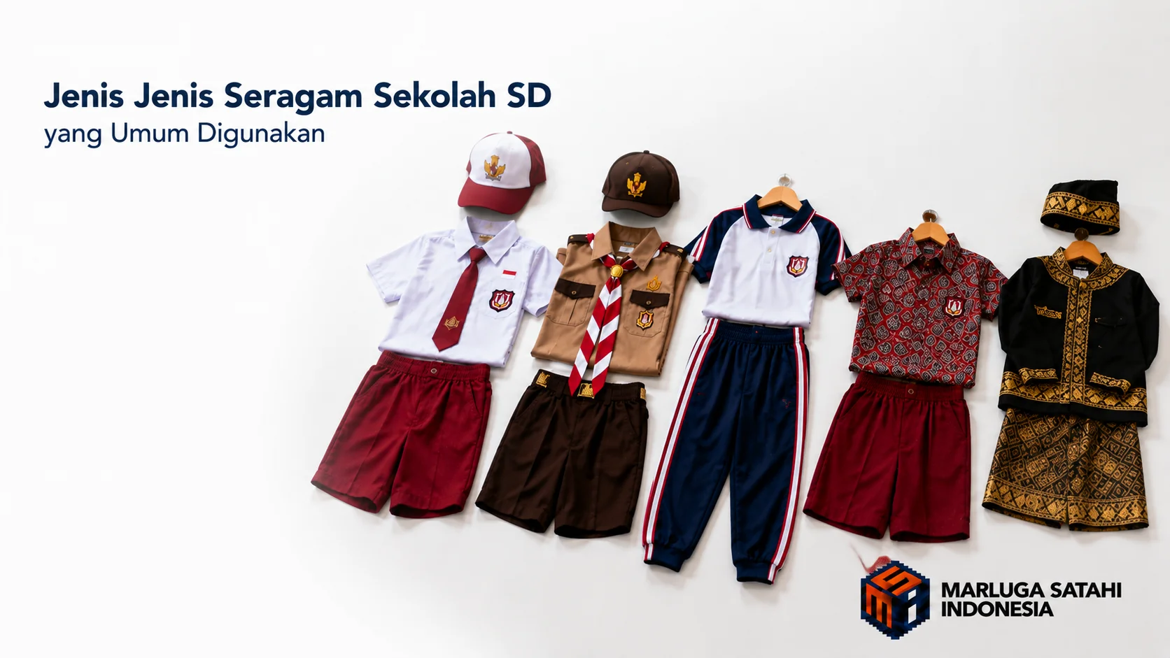 Macam macam seragam sekolah dasar yang digunakan di Indonesia