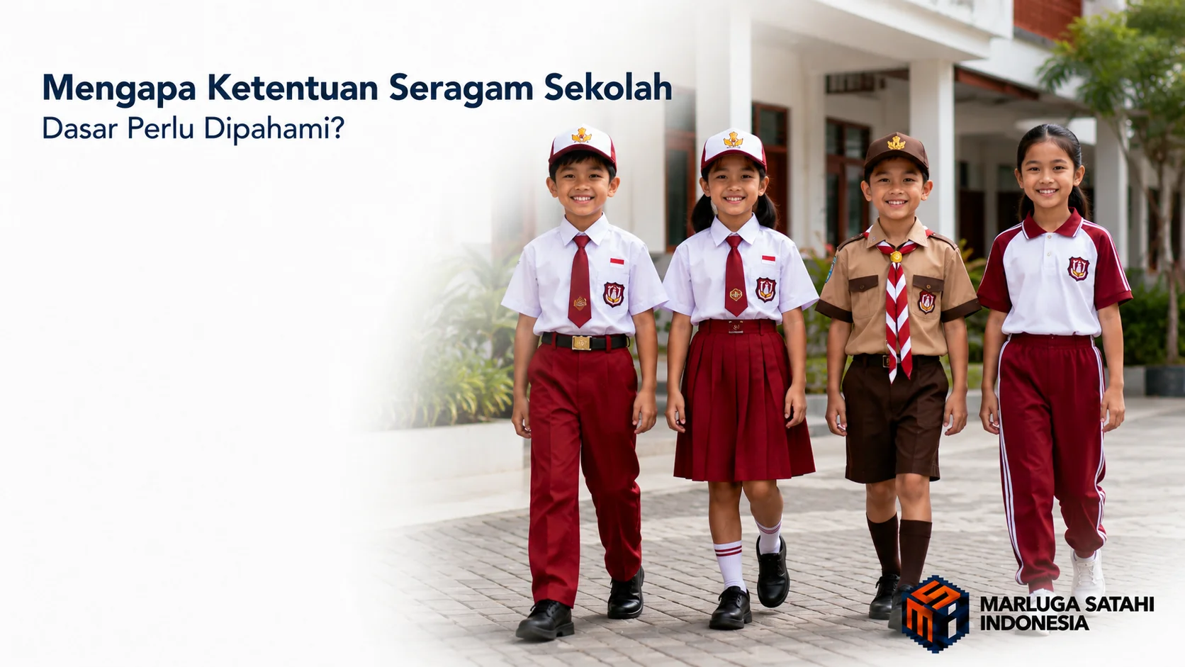 Ketentuan seragam sekolah dasar sesuai aturan Dinas Pendidikan