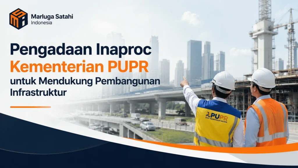 Ilustrasi Gambar Pengadaan Inaproc Kementerian PUPR untuk mendukung pembangunan infrastruktur nasional