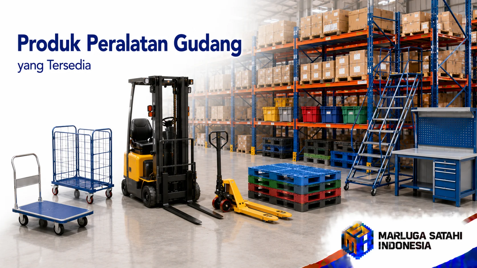Produk peralatan gudang untuk Pengadaan Inaproc Provinsi Jawa Timur.