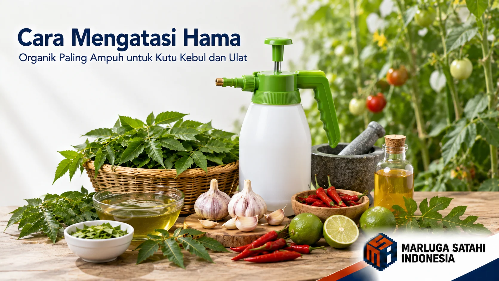 Kenali berbagai jenis pestisida organik yang efektif untuk mengendalikan kutu kebul dan ulat secara alami.