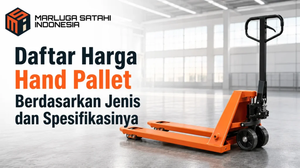 Harga hand pallet berdasarkan jenis dan spesifikasinya