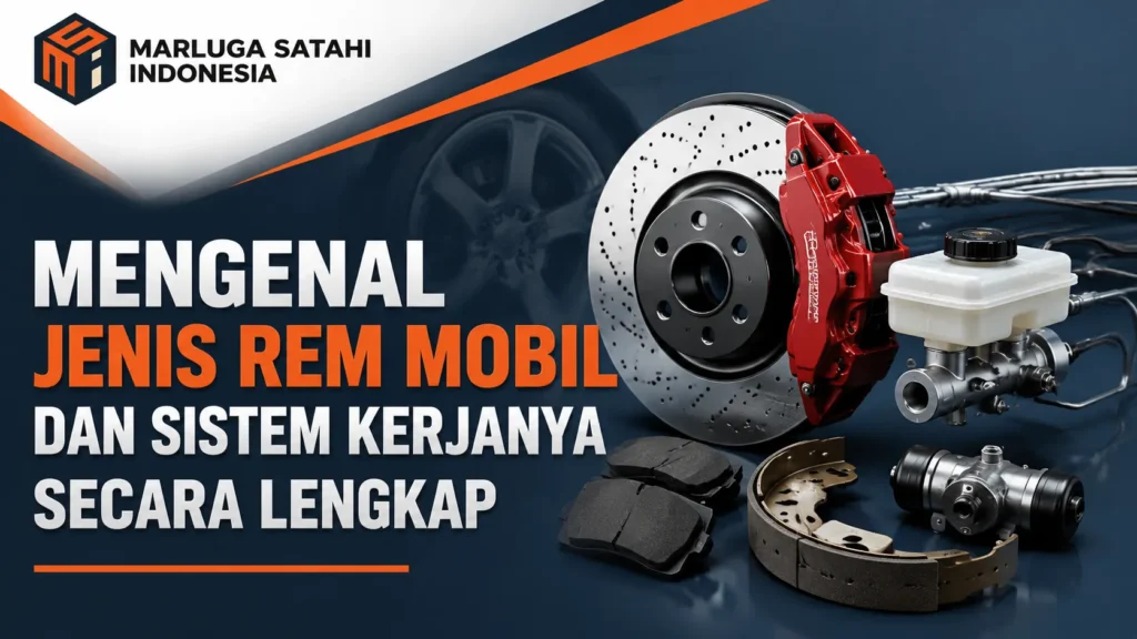 Sistem Rem Mobil modern dengan teknologi pengereman kendaraan