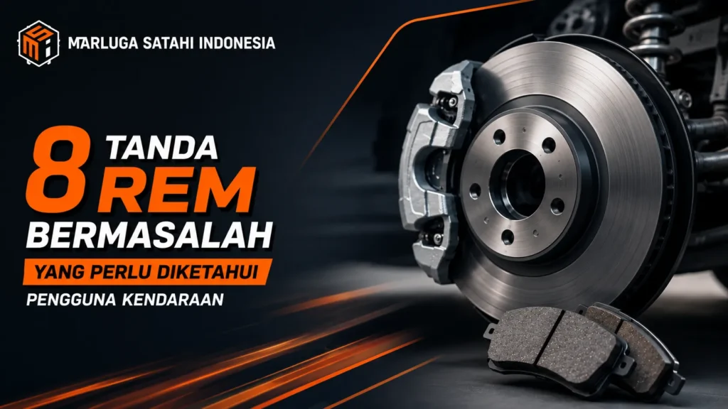 Tanda Rem Bermasalah pada sistem pengereman kendaraan