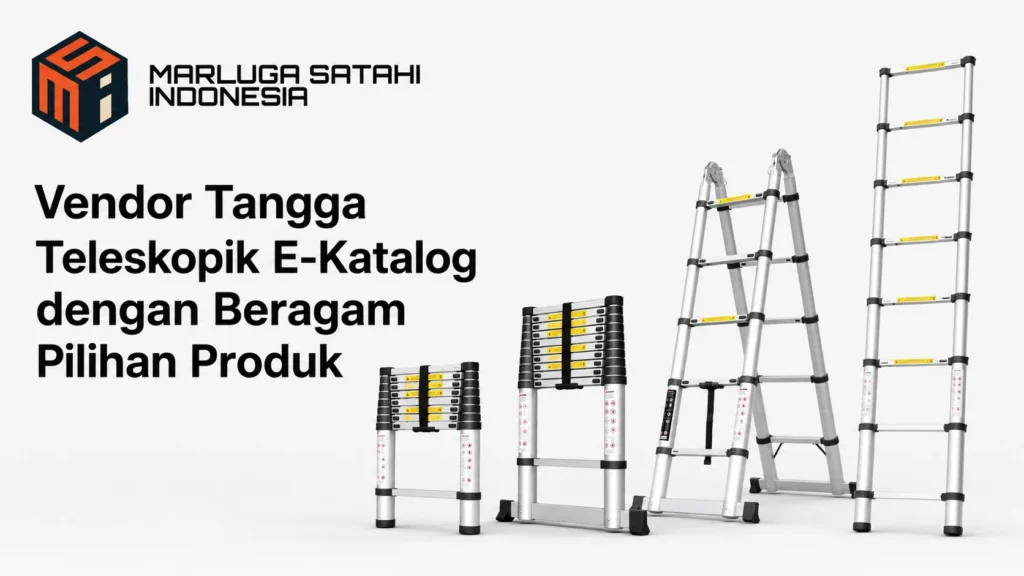 Vendor Tangga Teleskopik E-Katalog dengan beragam pilihan produk untuk kebutuhan instansi.