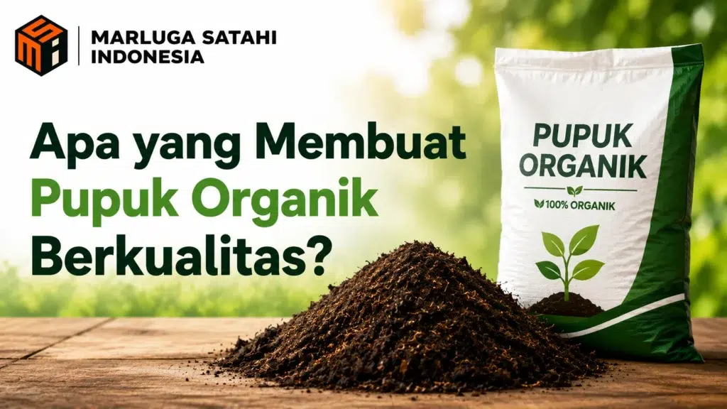 Supplier tangan pertama proyek pemerintah menyediakan pupuk organik berkualitas untuk kebutuhan pengadaan