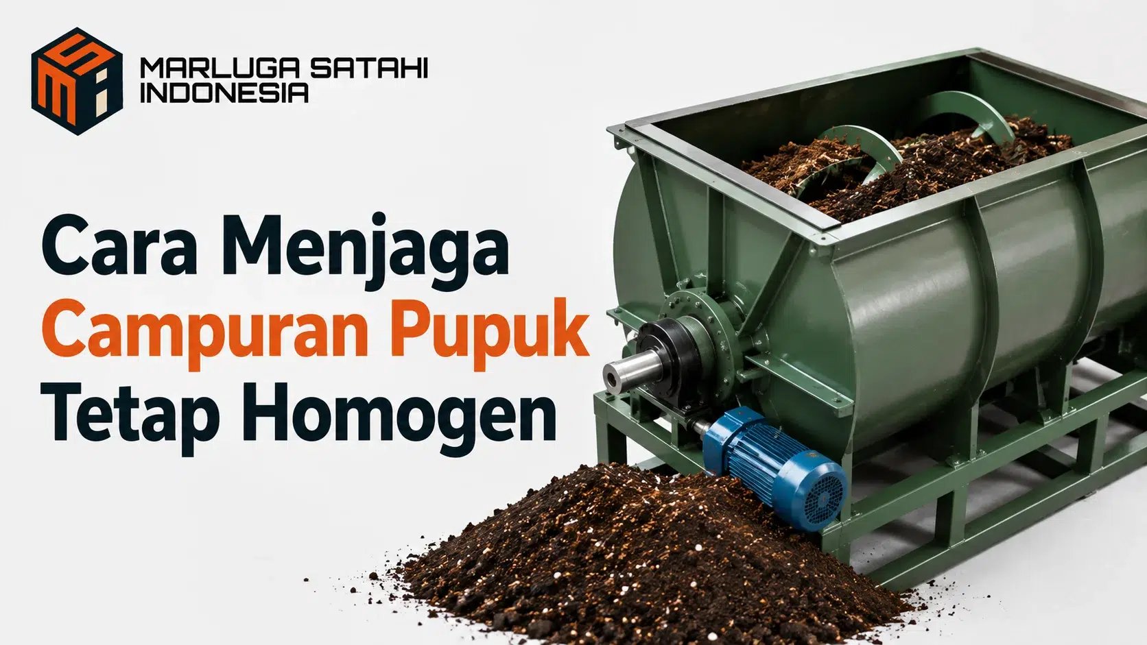 Perusahaan pengadaan barang dan jasa untuk mesin pencampur pupuk organik