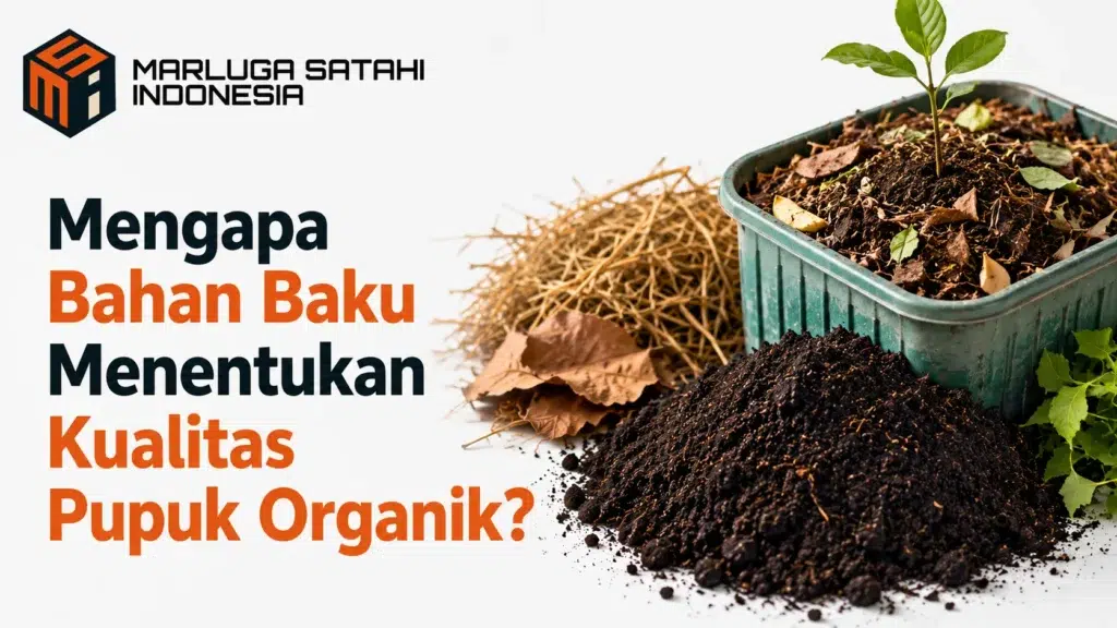Perusahaan pengadaan infrastruktur daerah untuk mendukung pengolahan bahan baku pupuk organik berkualitas.