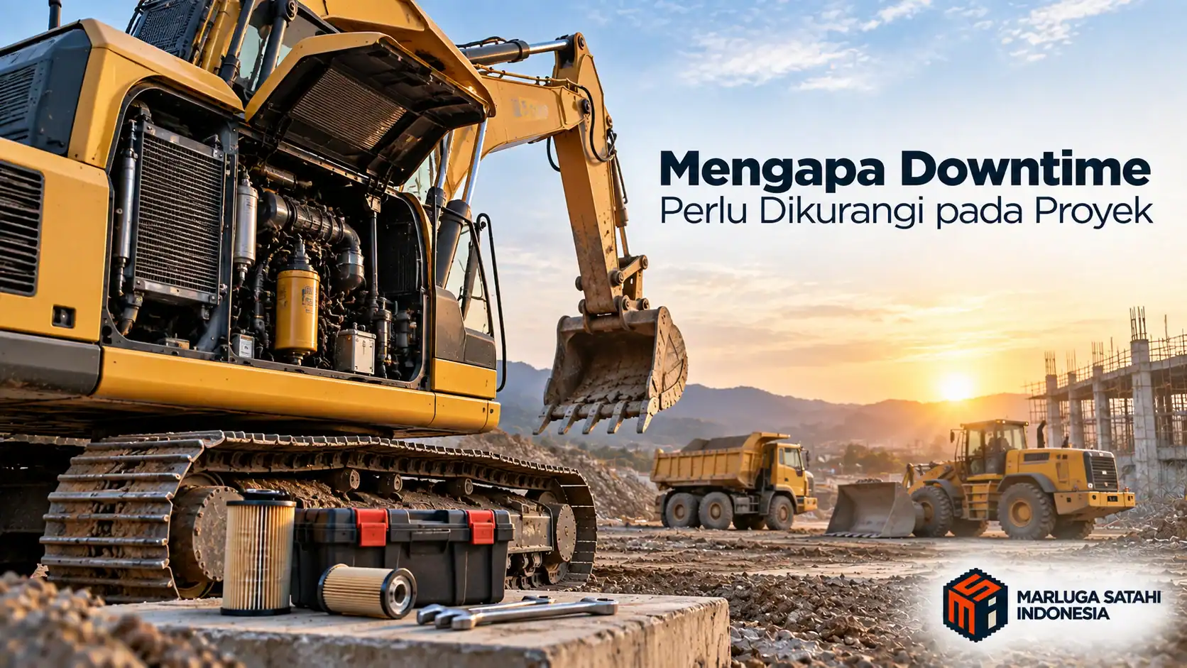 Pemilihan alat berat sesuai karakter dan kebutuhan proyek konstruksi