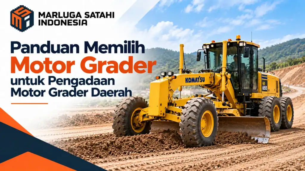 Panduan Memilih Motor Grader untuk Pengadaan Motor Grader Daerah