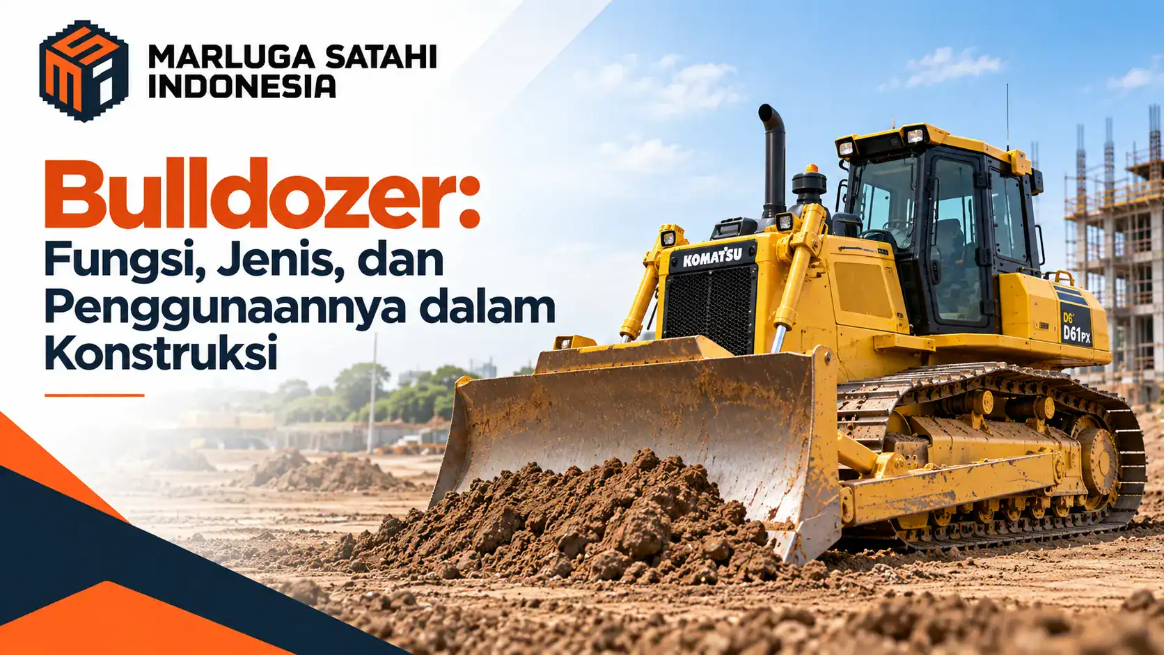 Pengadaan mesin bulldozer untuk kebutuhan proyek konstruksi