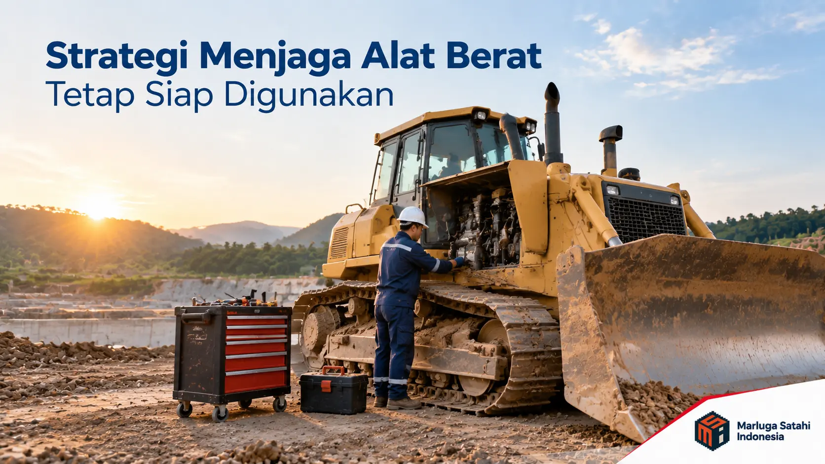 Strategi menjaga alat berat tetap siap digunakan untuk mengurangi downtime proyek konstruksi