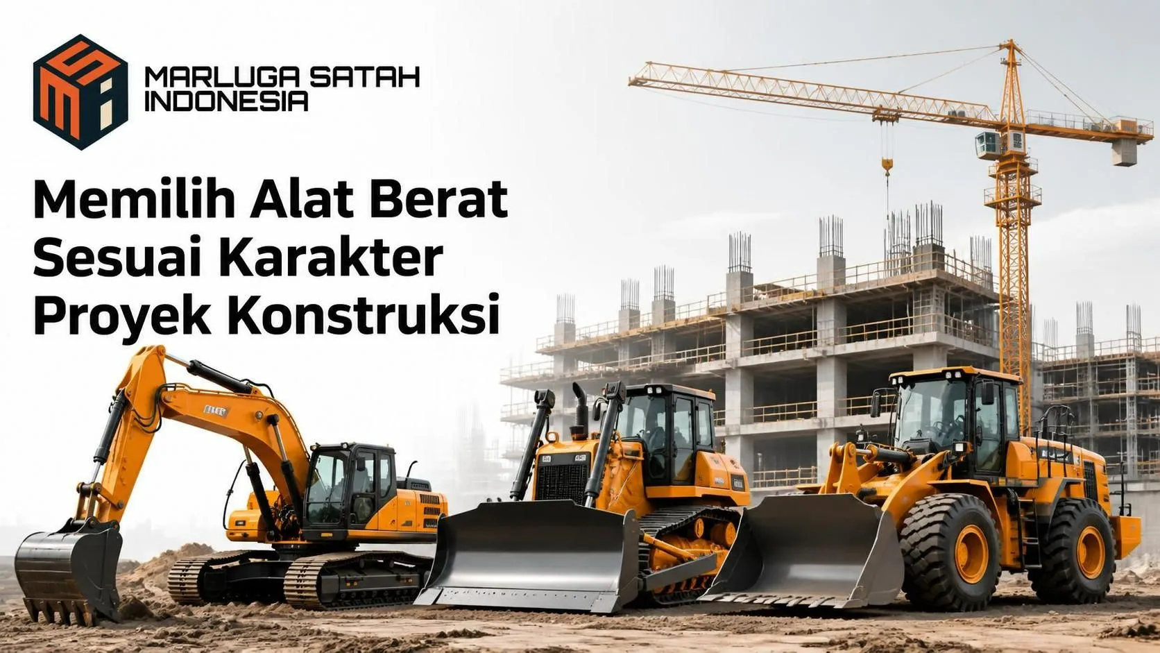 Tahapan pengadaan alat berat konstruksi sesuai kebutuhan proyek