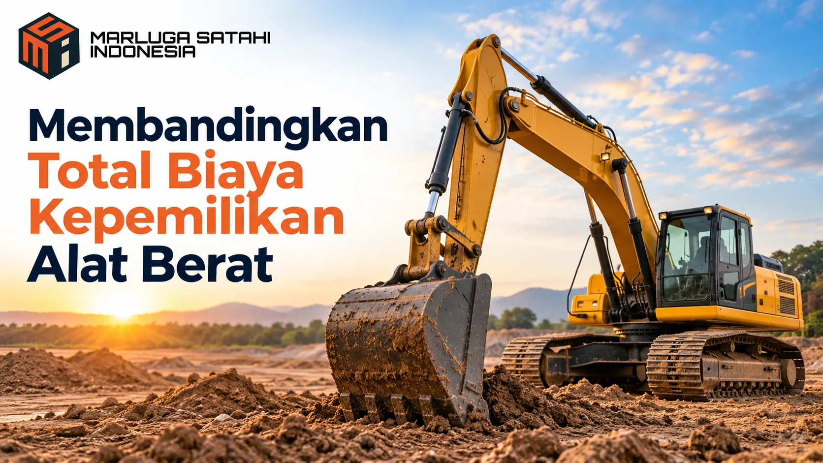 Vendor penyedia excavator pemerintah untuk membandingkan total biaya kepemilikan alat berat