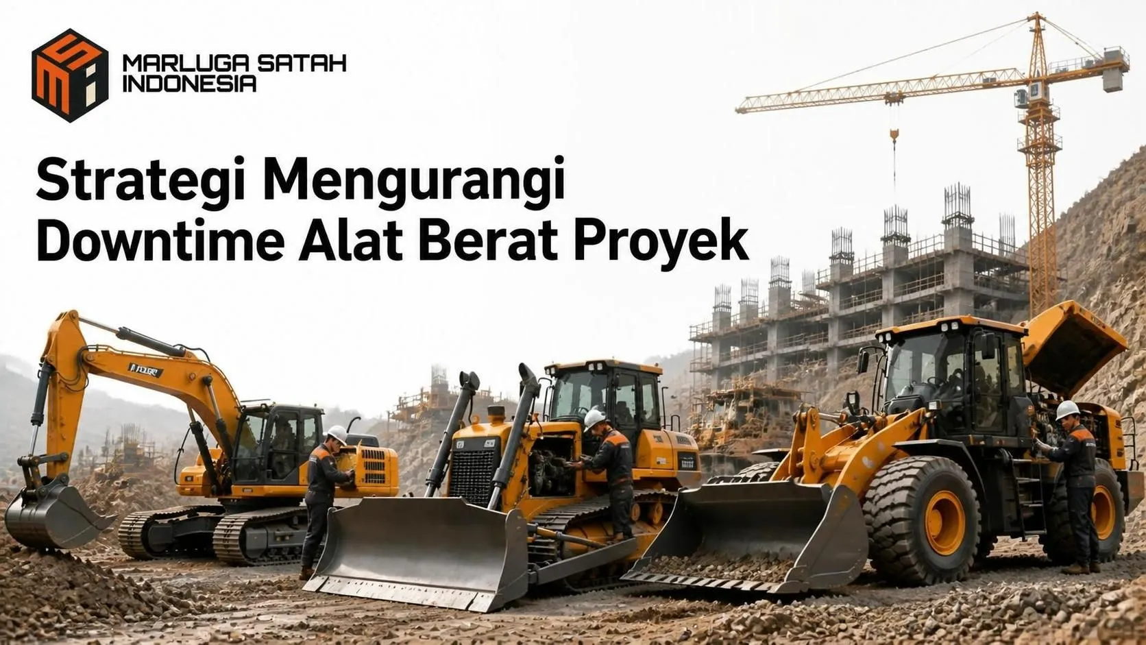 Vendor mesin bulldozer INAPROC untuk mengurangi downtime alat berat proyek