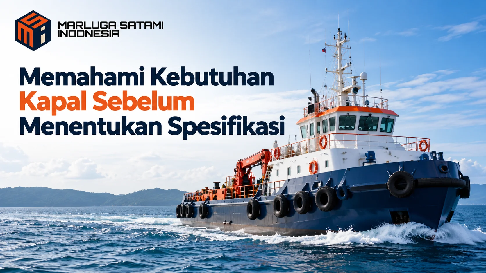 Pengadaan boat keman dengan memahami kebutuhan kapal sebelum menentukan spesifikasi sesuai kebutuhan operasional.