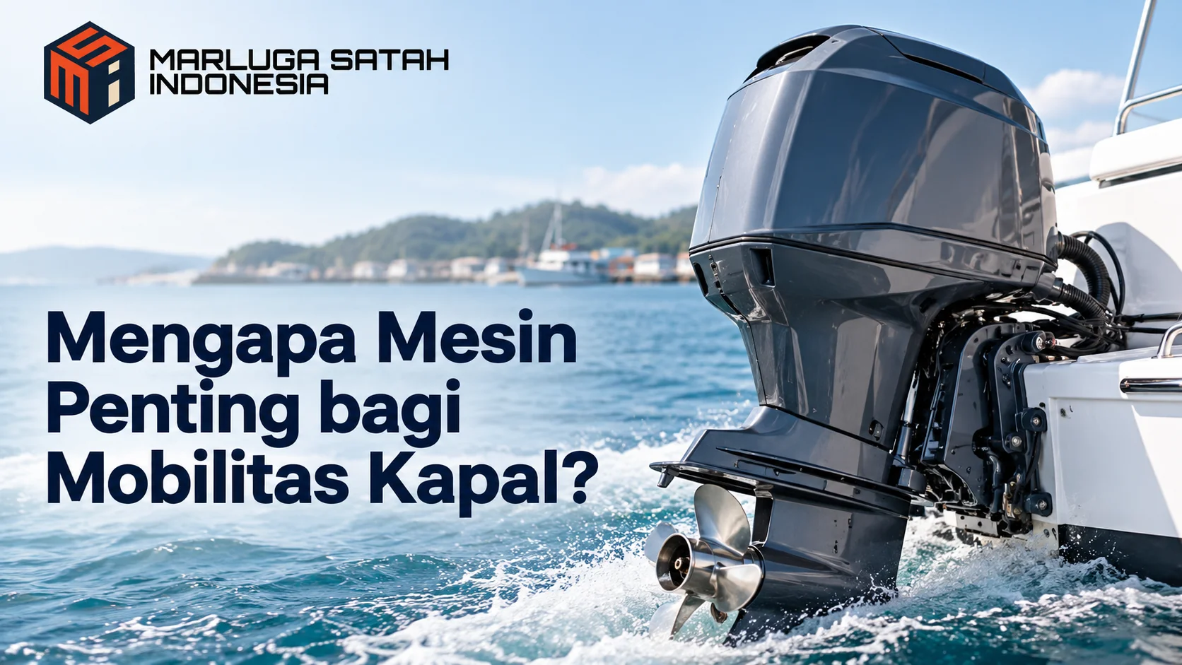 Pengadaan mesin ketinting untuk mendukung mobilitas kapal melalui mesin penggerak yang andal di wilayah perairan.