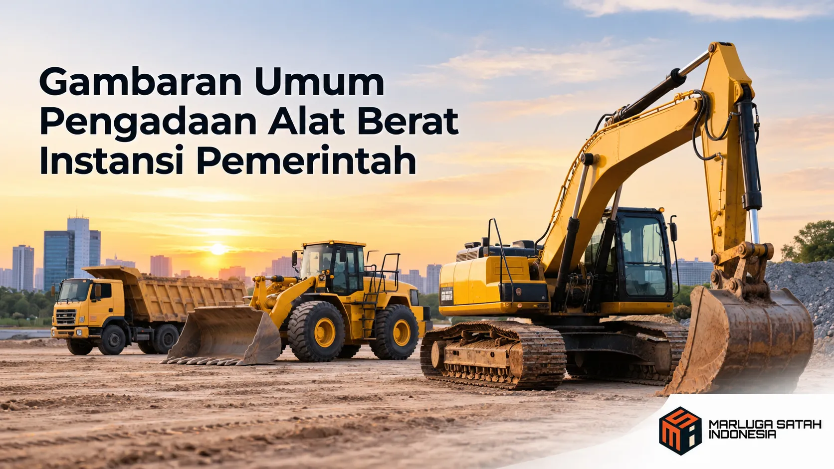 Gambaran umum pengadaan alat berat instansi pemerintah