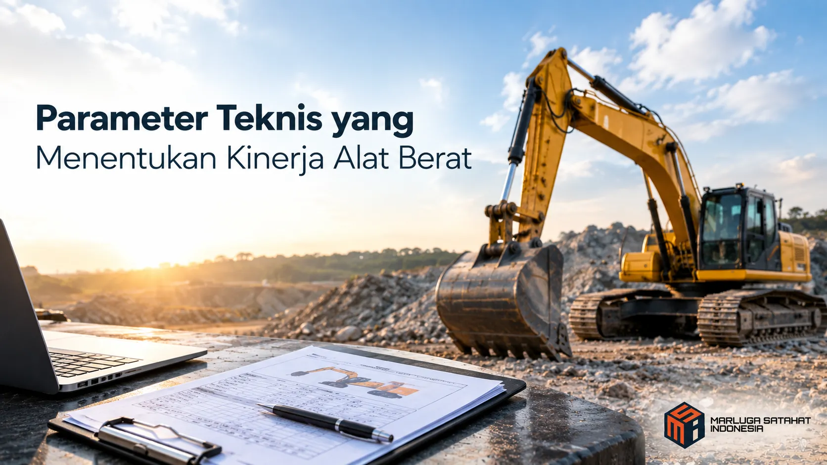 Spesifikasi alat berat dari datasheet
