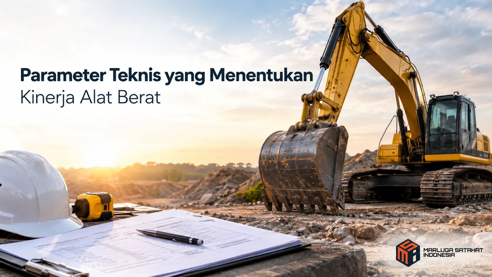 Parameter teknis kinerja alat berat